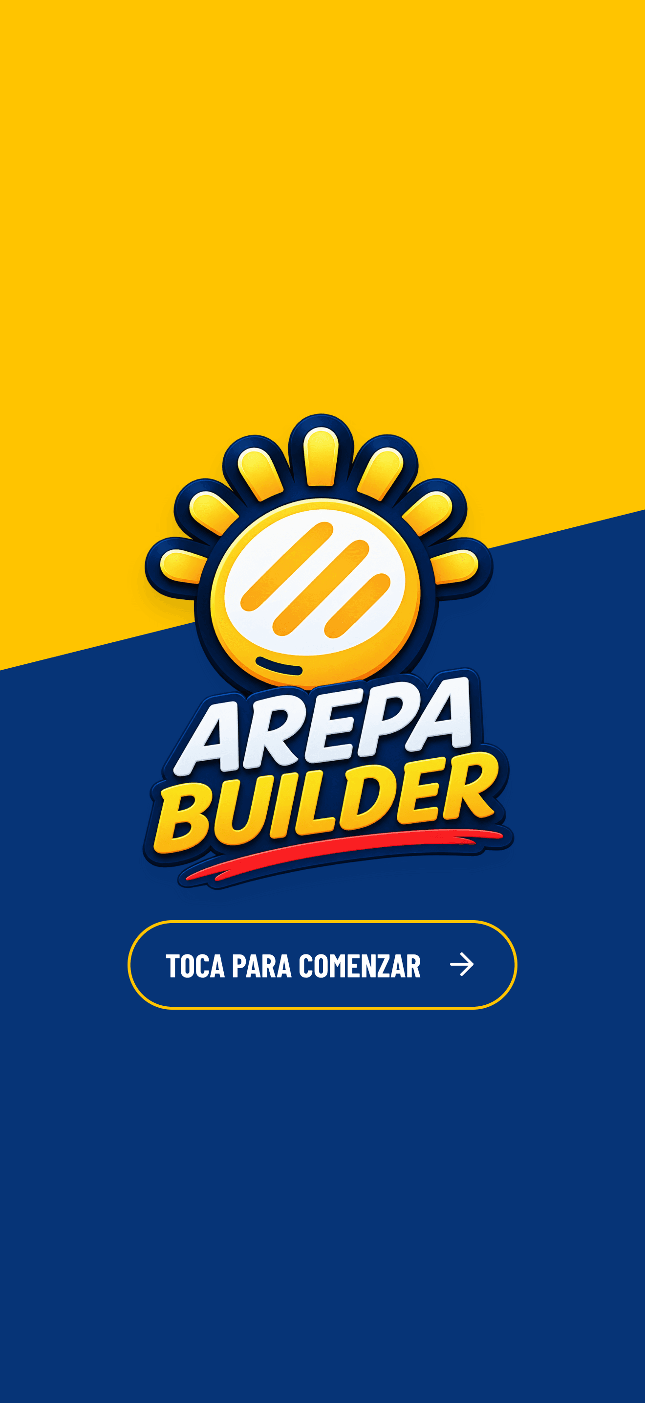 Kiosko Arepa Builder: Bienvenida